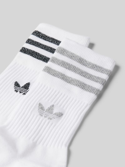 adidas Originals Socken mit Label-Print im 2er-Pack Weiss 2