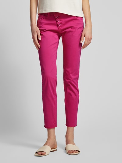 Buena Vista Slim Fit Hose im 5-Pocket-Design Modell 'Malibu' Pink 4