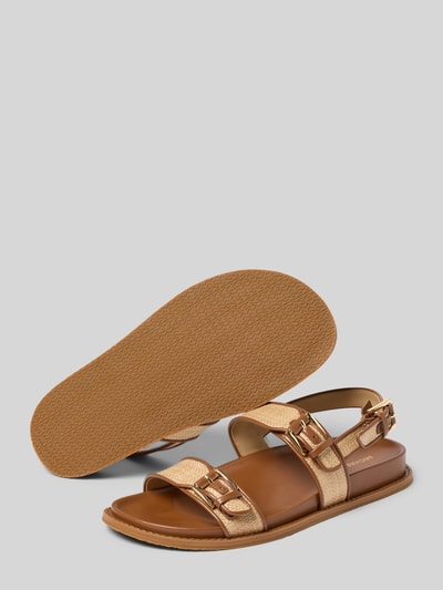 MICHAEL Michael Kors Sandalette mit Riemen Modell 'NIA' Cognac 4