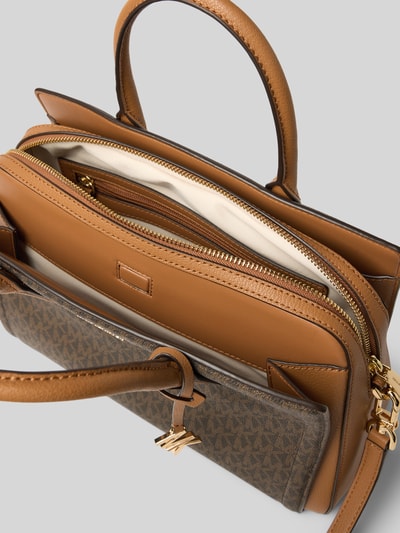 MICHAEL Michael Kors Handtas met logodetails, model 'LAILA' Ecru - 5