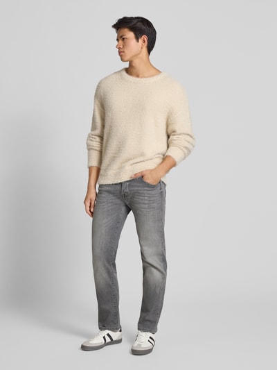 Jack & Jones Jeans mit 5-Pocket-Design Modell 'MIKE' Hellgrau 1