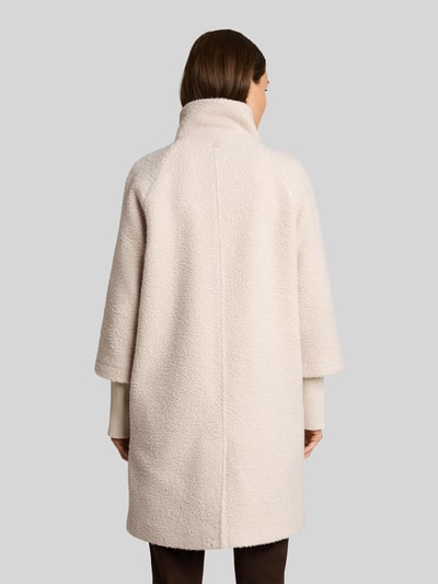 Tom Tailor Teddymantel met hoge opstaande kraag Beige - 5