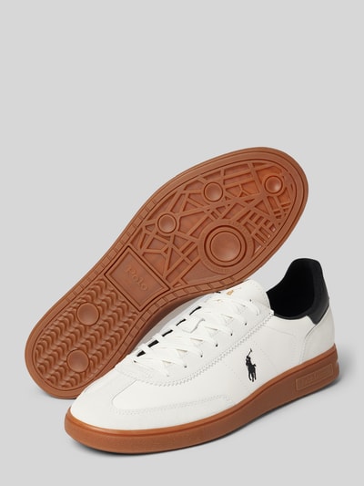 Polo Ralph Lauren Sneaker mit Label-Stitching Weiss 4