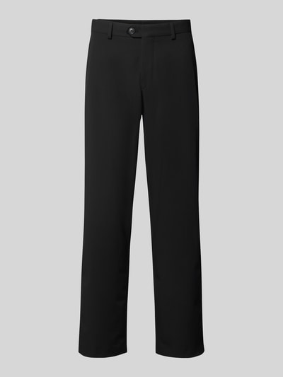 Selected Loose Fit Anzughose mit Gürtelschlaufen Modell 'LOOSE-LIAM' Black 2