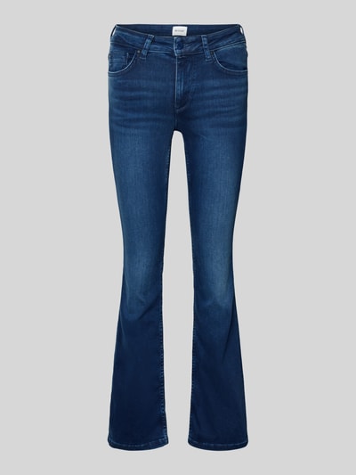 Mustang Flared Jeans mit 5-Pocket-Design Modell 'Shelby' Marine 2