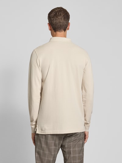 MCNEAL Regular Fit Poloshirt mit Label-Stitching Sand 5