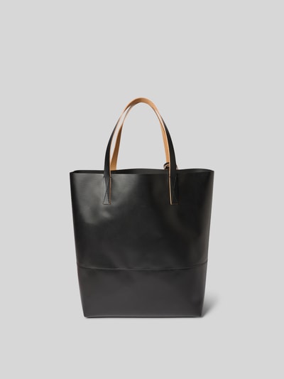 Marni Tote Bag mit Label-Print Black 4