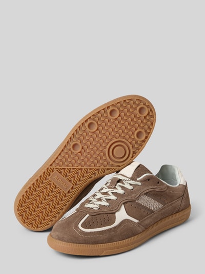 ALOHAS Sneakers met vetersluiting Taupe - 4