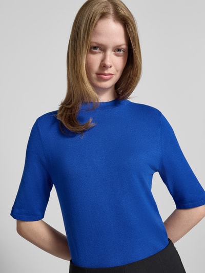Betty Barclay Strickshirt mit Stehkragen Royal 3