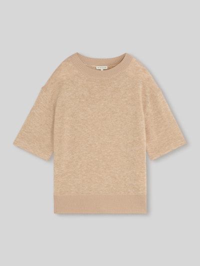 Tom Tailor Regular Fit Pullover mit Baumwoll-Anteil Beige 2