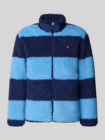 Polo Ralph Lauren Kurtka typu krój regular fit z tkaniny typu teddy z wyhaftowanym logo Niebieski 2