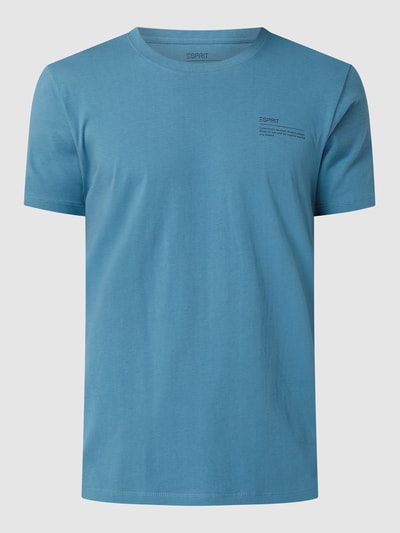 Esprit Regular Fit T-Shirt aus Bio-Baumwolle Tuerkis 2