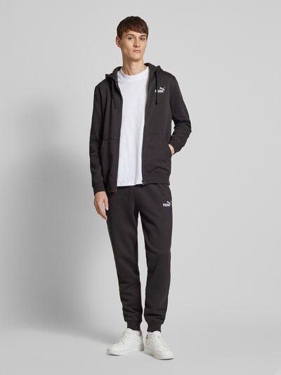 PUMA PERFORMANCE Sweatpants mit Logo-Stitching Black 1