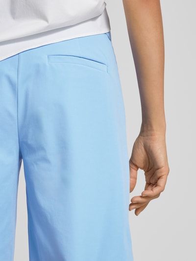 Raffaello Rossi Shorts in unifarbenem Design Modell 'Iska' Hellblau 3