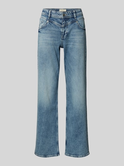 ETIQUETT ESSENTIALS Jeans mit 5-Pocket-Design Modell 'Hannah' Jeansblau 1