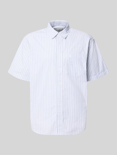 Carhartt Work In Progress Regular Fit Freizeithemd mit Kentkragen Modell 'Keene' Weiss 1