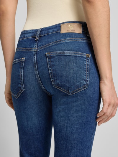 MOS MOSH Flared Fit Jeans im 5-Pocket-Design Modell 'ASHLEY' Dunkelblau 3