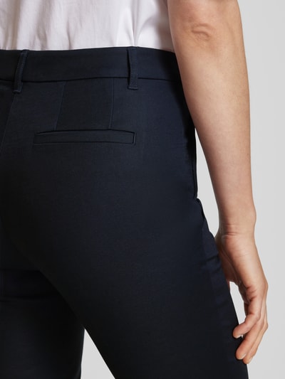 Lauren Ralph Lauren Slim Fit Stoffhose mit Label-Detail Modell 'LAKYTHIA' Marine 3