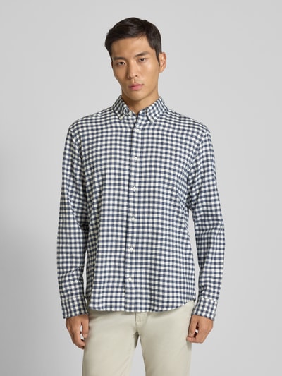 MCNEAL Vrijetijdsoverhemd met knoopsluiting Donkerblauw - 4