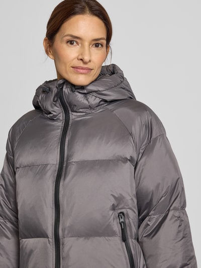 WITHBLACK Gewatteerd jack met capuchon Middengrijs - 3