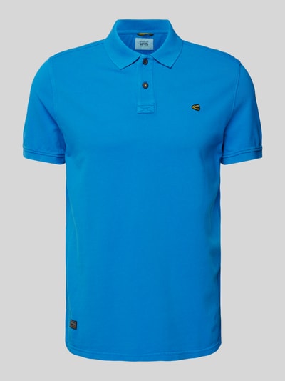 camel active Poloshirt mit Label-Stitching Royal 2