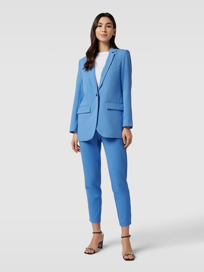 Object Spodnie materiałowe o kroju slim fit z wpuszczanymi kieszeniami model ‘Lisa’ Niebieski 1