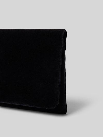 Abro Clutch in fluweellook, model 'Royal Velvet' Zwart - 3