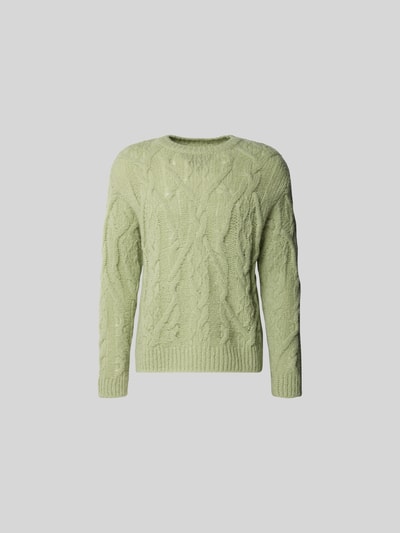 Closed Wollpullover in Strick-Optik Mint 2