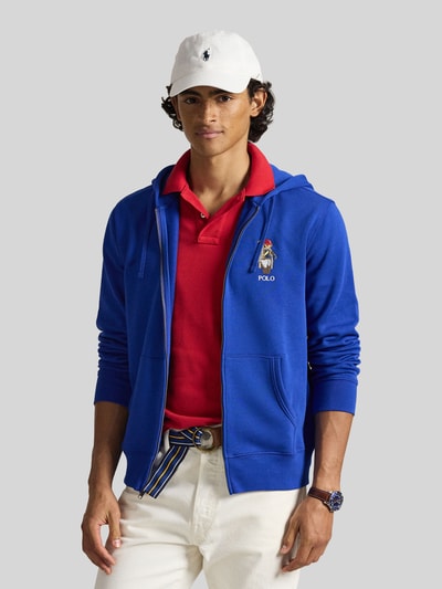 Polo Ralph Lauren Regular Fit Sweatjacke mit Polo Bear Print Royal 4