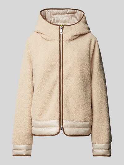 Fuchs Schmitt Fleecejacke mit Kapuze Beige 1