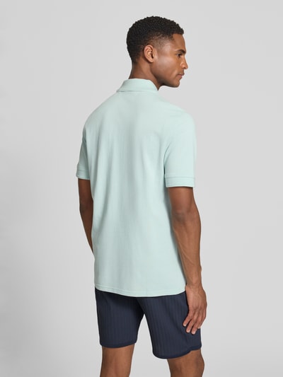 BOSS Orange Regular Fit Poloshirt aus reiner Baumwolle Modell 'PRIME' Tuerkis 5