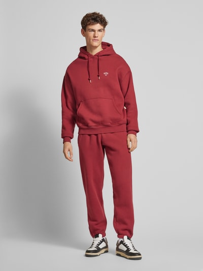 BLKVIS Sweatpants mit Label-Stitching Rot 1