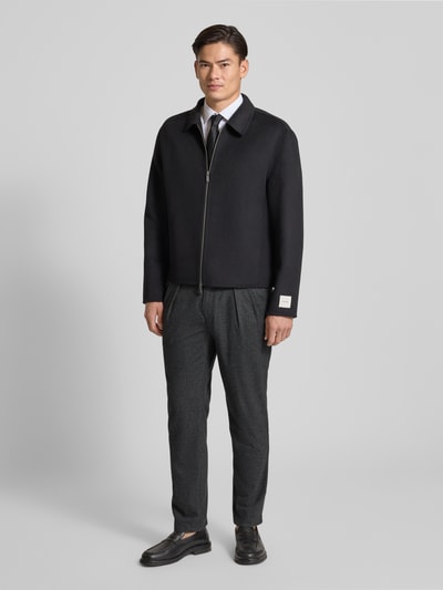 g1920 Stoffhose mit Gesäßtaschen Modell 'Livio' Anthrazit 1