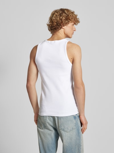 Pegador Tanktop mit Label-Stitching Weiss 5