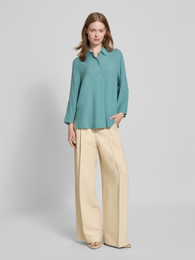 Christian Berg Woman Regular Fit Bluse aus Viskose mit 3/4-Arm Aqua 1