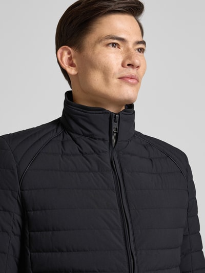 NAUTGÅRD Steppjacke mit Stehkragen und Reißverschlusstaschen Black 6