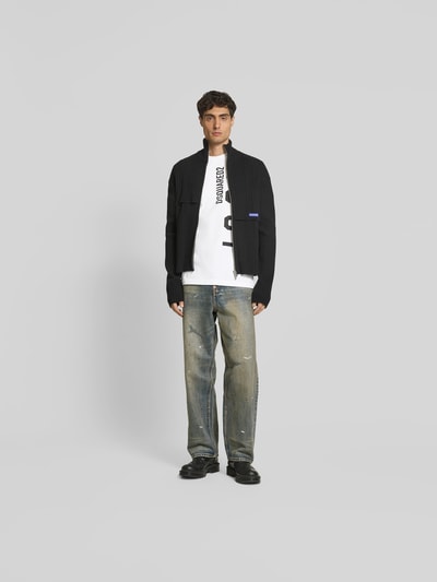 Dsquared2 Slim Fit T-Shirt aus reiner Baumwolle Weiss 1