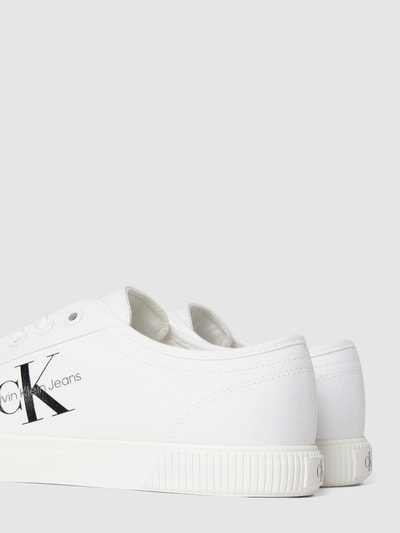Calvin Klein Jeans Sneaker mit Label-Print Modell 'VULCANIZED' Weiß 3