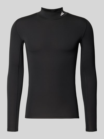 adidas Training Sport-Langarmshirt mit Mock-Neck Black 1