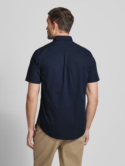 Tommy Hilfiger Regular fit vrijetijdsoverhemd met button-downkraag, model 'FLEX' Marineblauw - 5