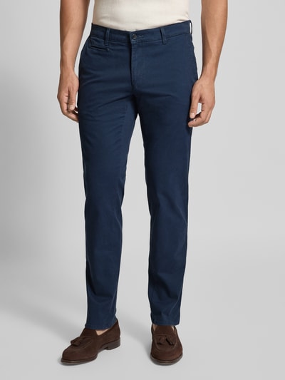 Brax Regular Fit Chino mit Gesäßtaschen Modell 'Fabio' Marine 4