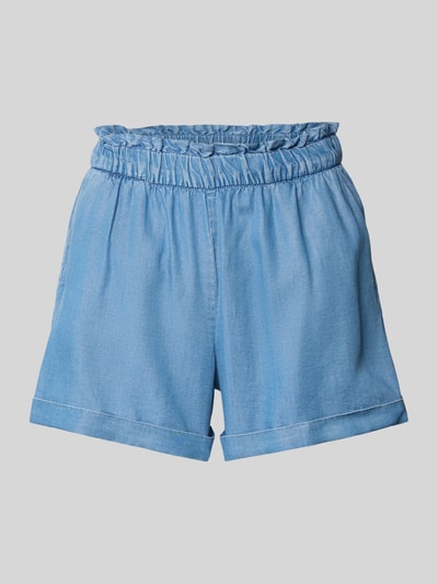 Vero Moda Loose Fit Shorts aus Lyocell in Denim-Optik Modell 'HARPER' Jeansblau 2
