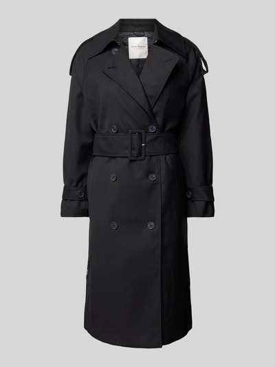 khujo Trenchcoat mit Taillengürtel Modell 'LUMINA' Black 2