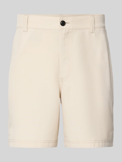 BOSS Orange Tapered bermuda van lyocellmix, model 'SANDREW-5' Zand - 2