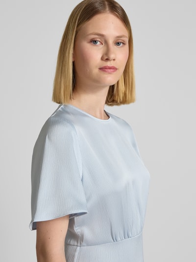 Samsøe Samsøe Maxikleid mit Rundhalsausschnitt Modell 'LUCINDY' Hellblau 3