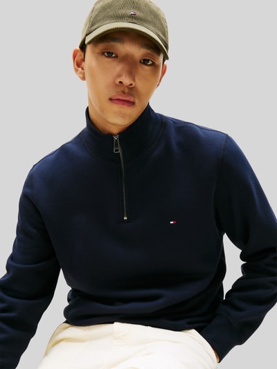 Tommy Hilfiger Regular fit schipperstrui van katoenmix Marineblauw - 3