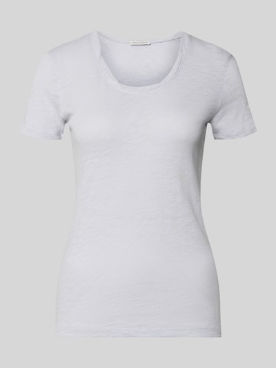 Marc O'Polo Regular Fit T-Shirt aus reiner Baumwolle Hellblau 2