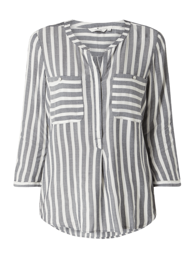 Tom Tailor Blusenshirt aus Viskose  Anthrazit 2