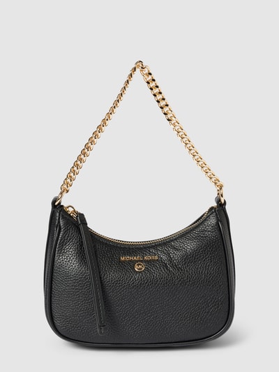 MICHAEL Michael Kors Saddle Bag mit Logo-Detail Modell 'JET SET CHARM' Black 2