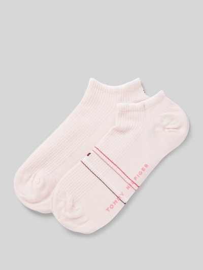 Tommy Hilfiger Sneakersocken mit Label-Print im 2er-Pack Rosa 1